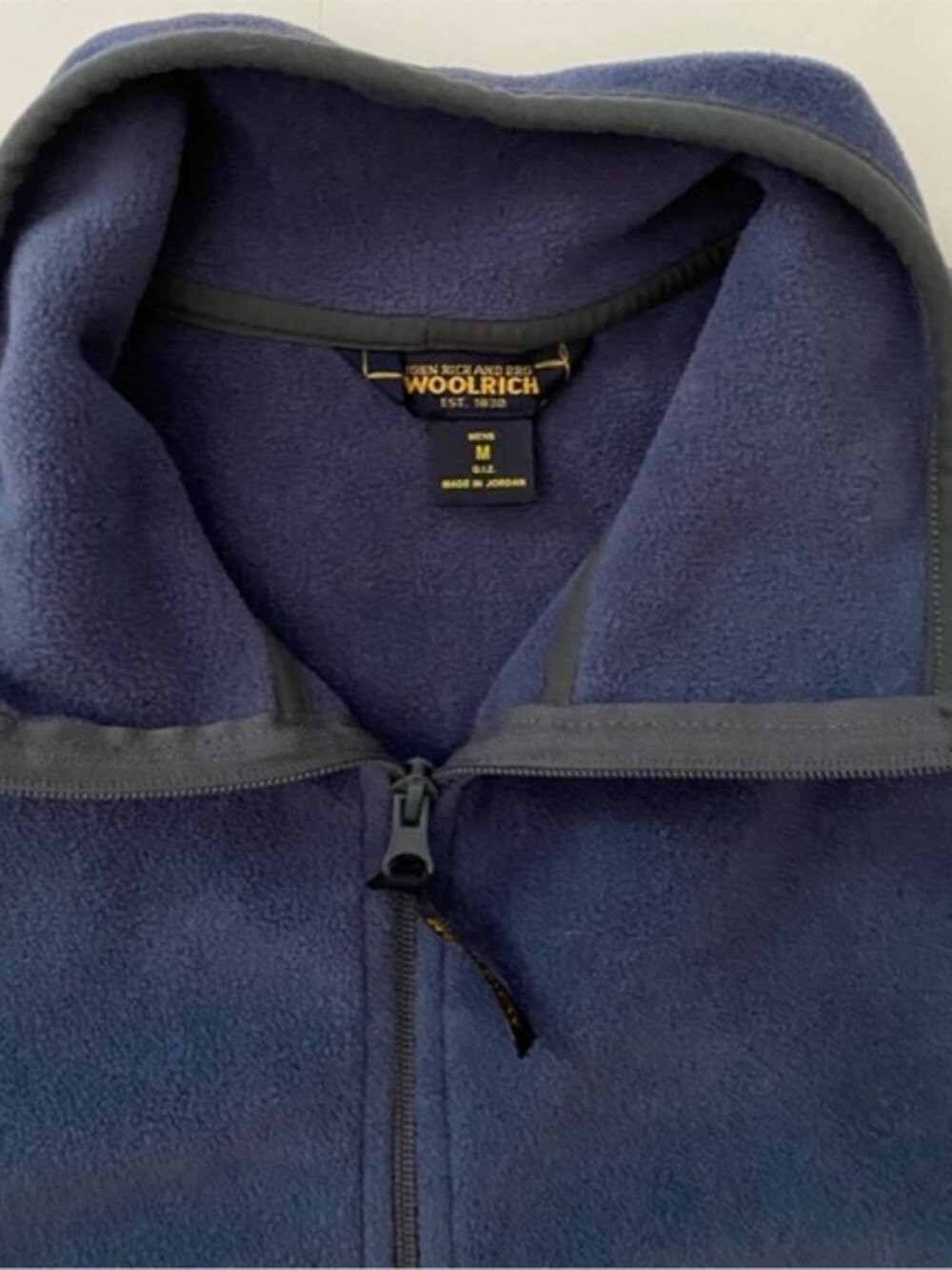 Woolrich Men’s Jacket 1/4 Zip Fleece Pullover Top Jacket Size Medium - Picture 2 of 11